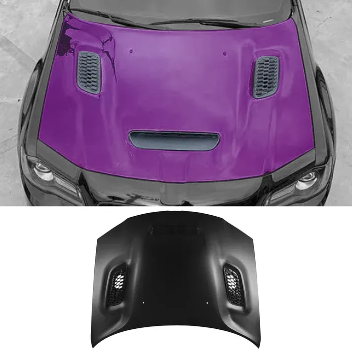 12-23 Chrysler C300 Redeye Hood 3 Scoop