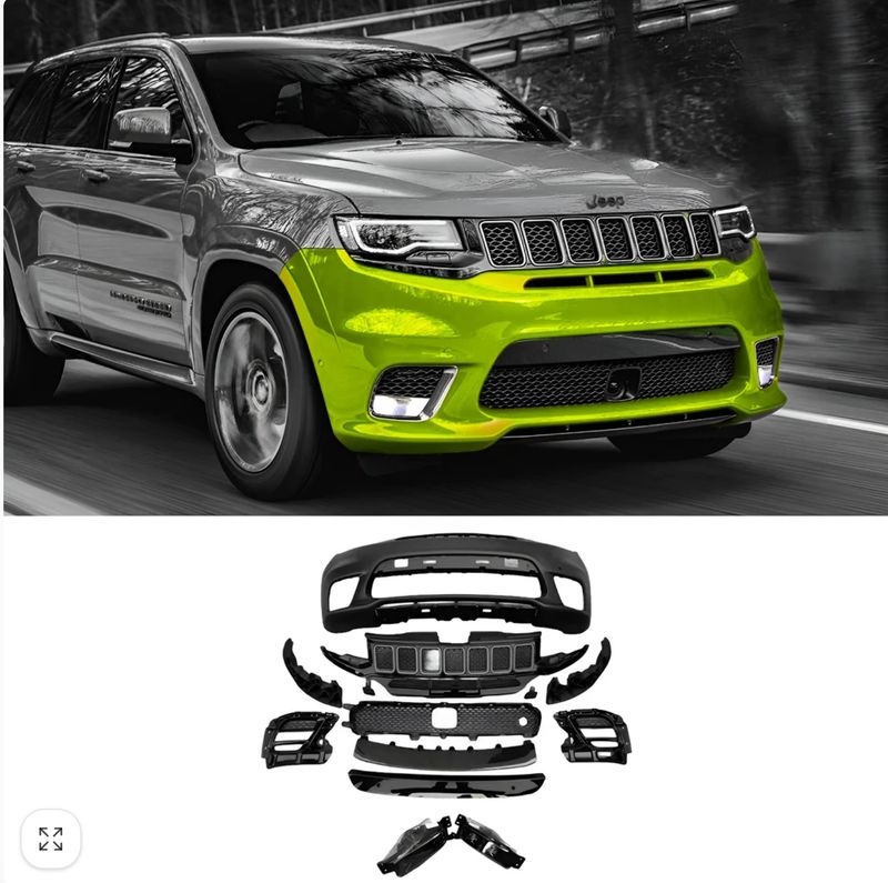 17-21 Jeep Grand Cherokee Srt Front Bumper Kit