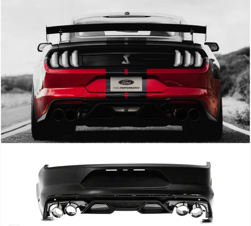 15-23 FORD MUSTANG GT500 REAR BUMPER KIT