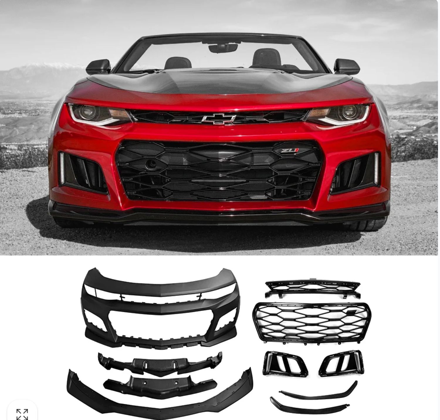 19-23 CHEVROLET CAMARO SS/ZL1 FRONT BUMPER ASSY