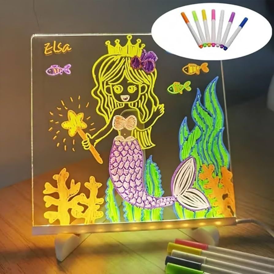 Pizarra LED Colores