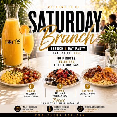 Saturday Brunch & Day party