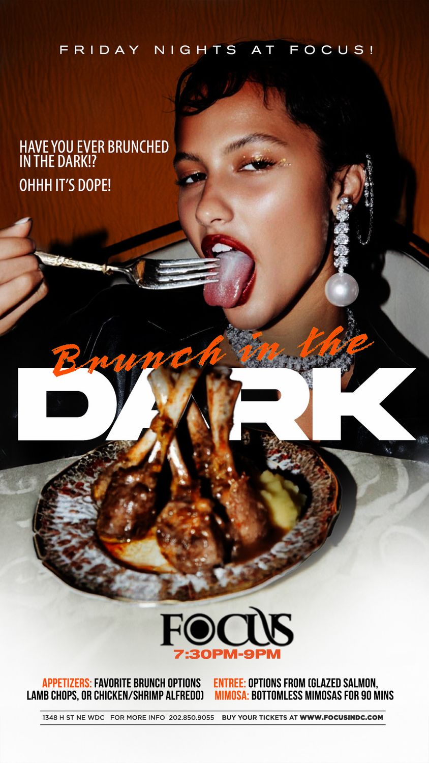 Brunch In The Dark At Focus DC