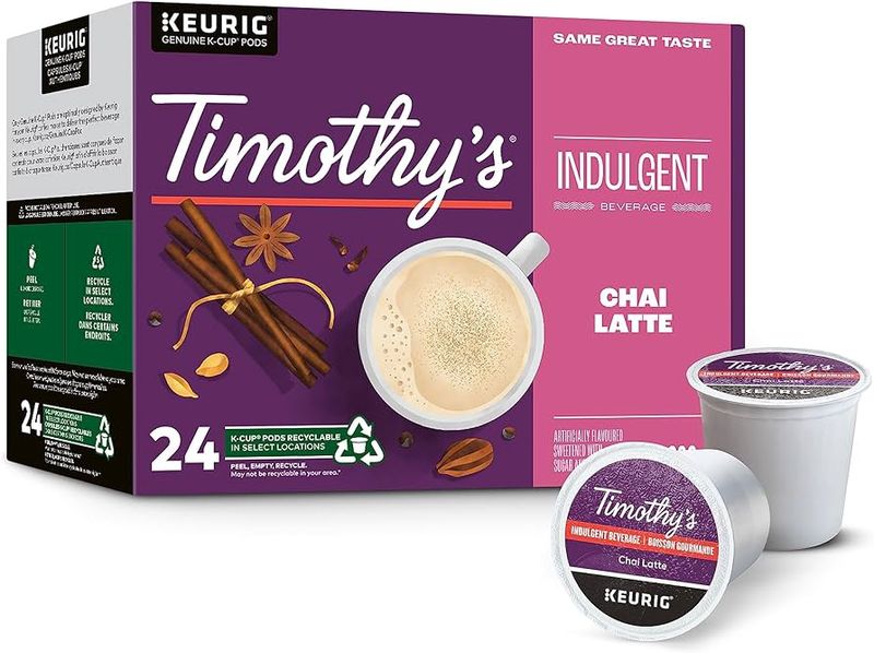 Timothy's  Indulgent Chai Latte - 24ct