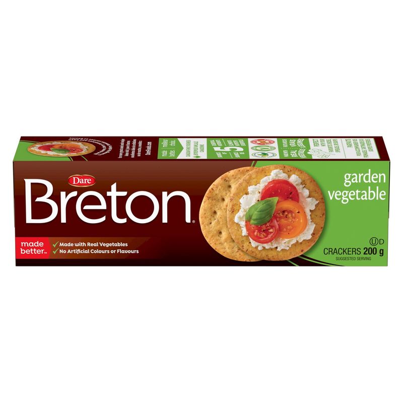 Breton Cracker Garden Vegetable