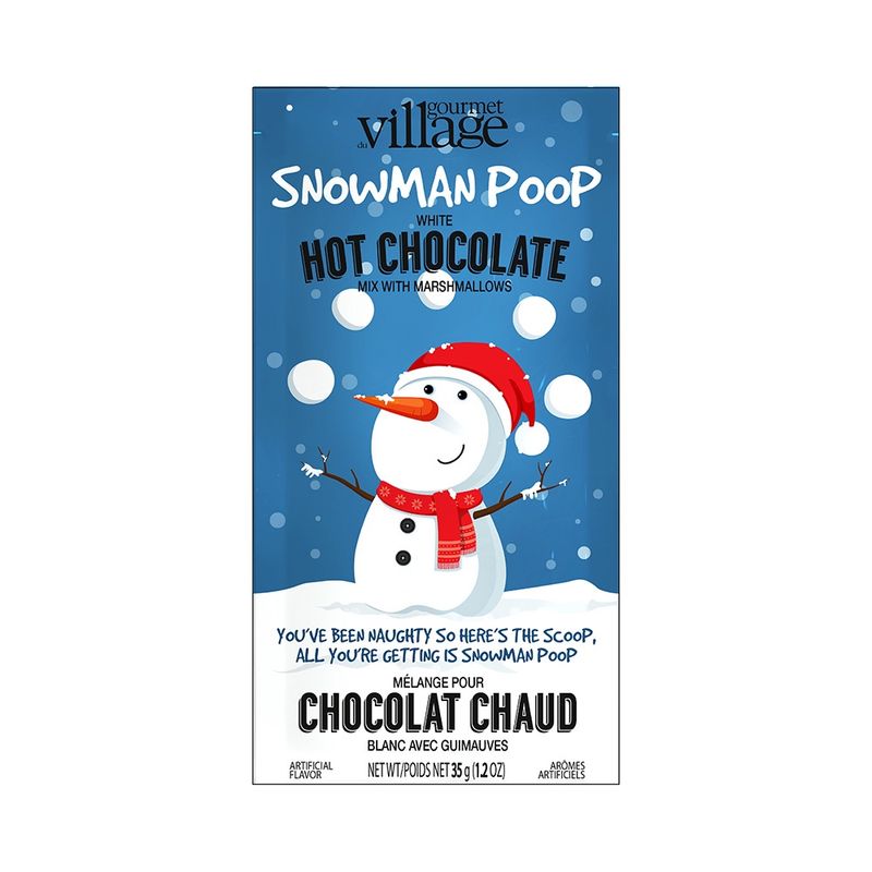 Gourmet Village Hot Chocolate - Snowman Poop