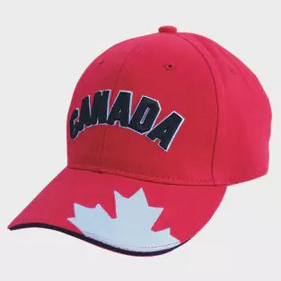 StoneAge Canada Cap Leaf Peak - Red