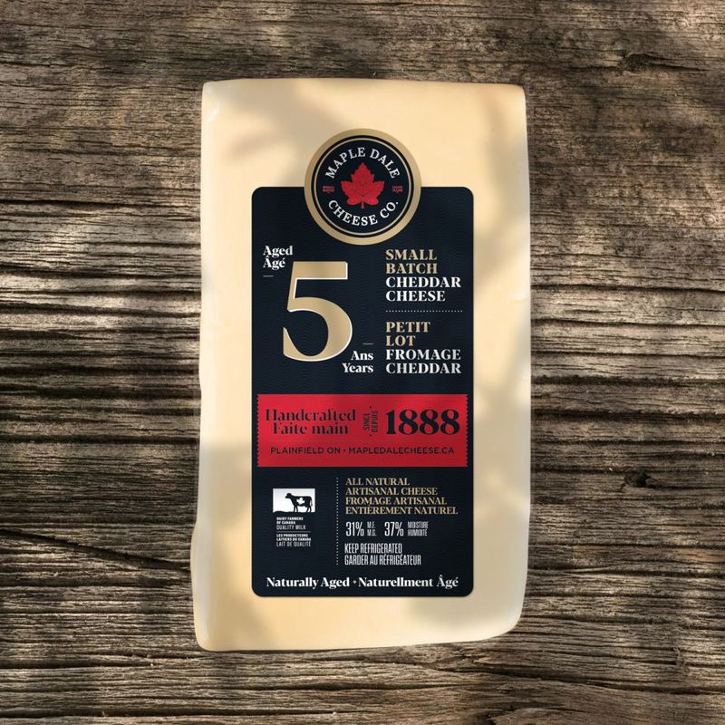 Mapledale 5 Year White Cheddar