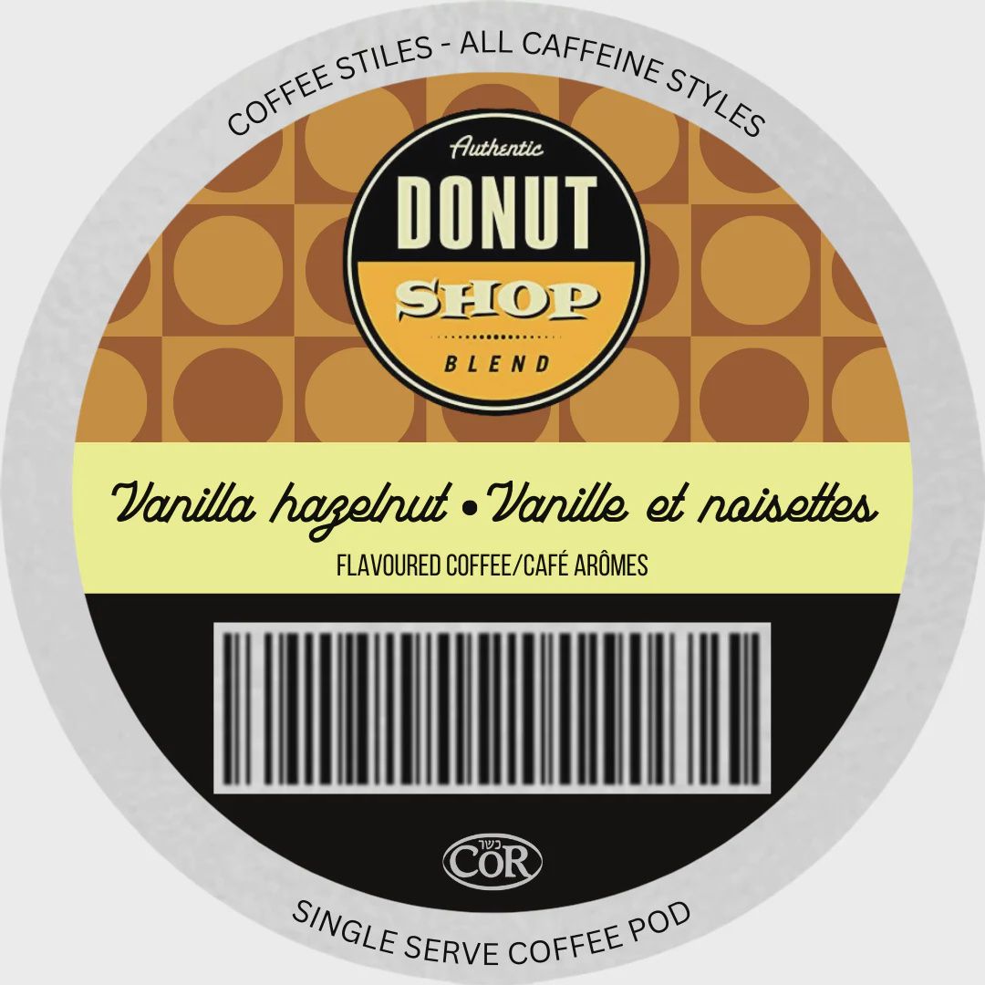 Authentic Donut Shop Vanilla Hazelnut