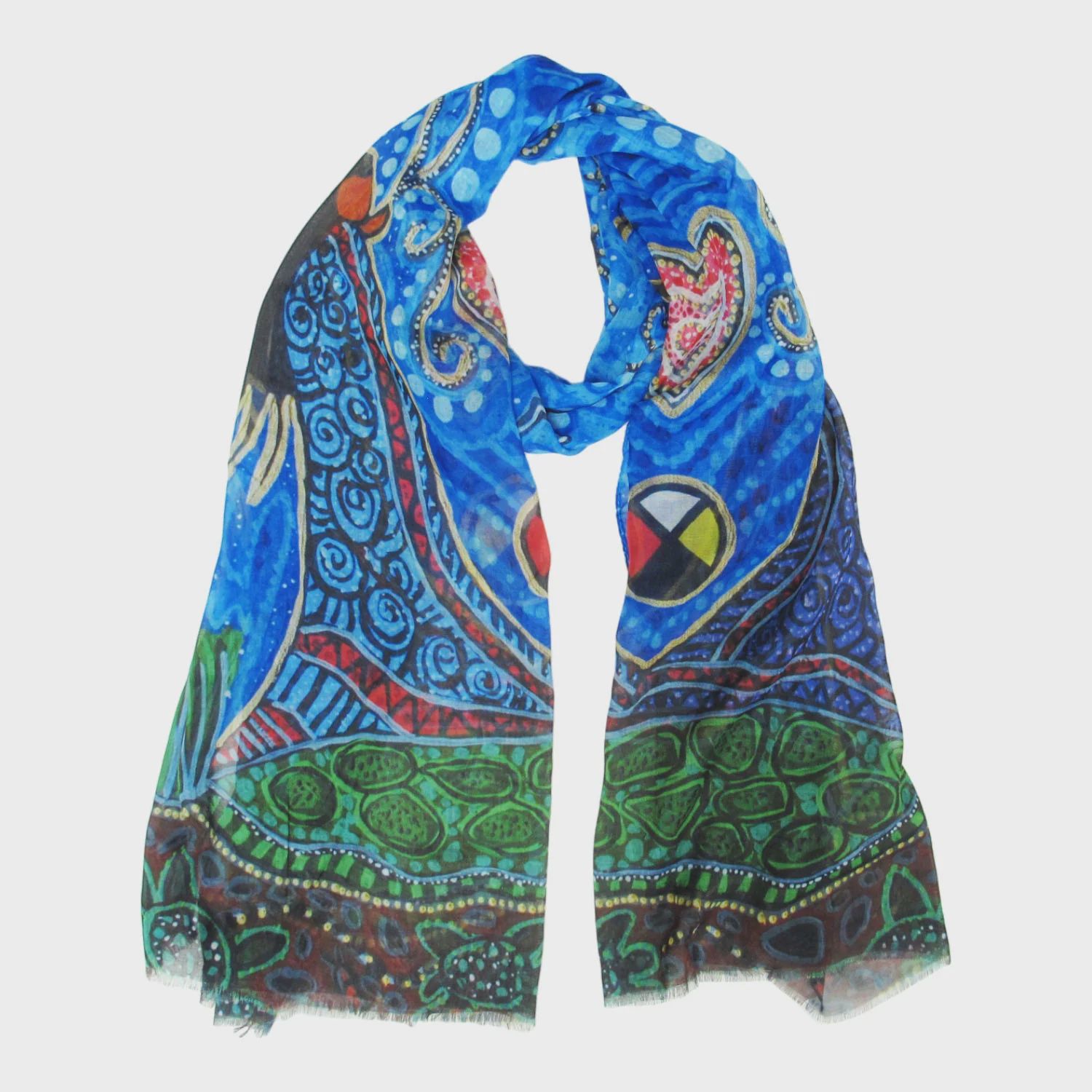 Oscardo - Breath of Life Eco Shawl - Leah Dorion