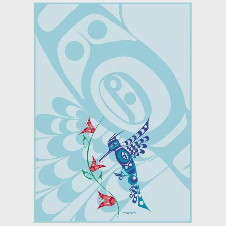 Oscardo Microfiber Tea Towel - Peace, Love &amp; Happiness - Francis Dick