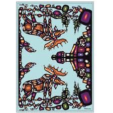 Oscardo Eco Tea Towel - Moose - John Rombough