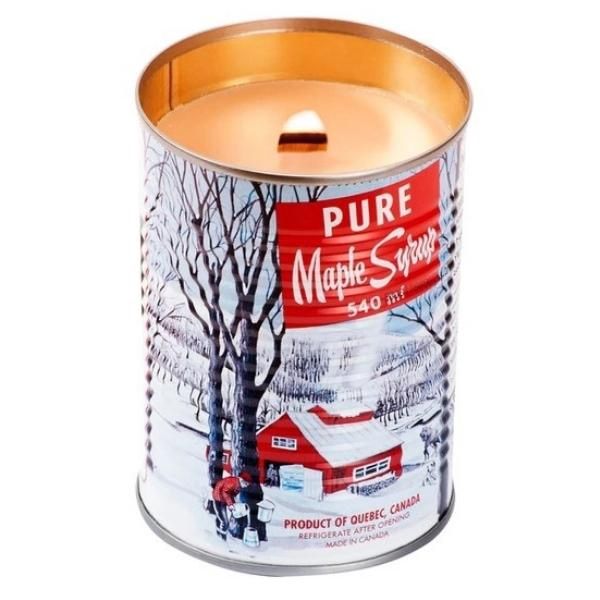 Seracon Maple Candle Can w/ Wood Wick