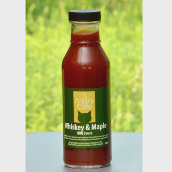 3 Angry Cats - Whisky &amp; Maple BBQ Sauce