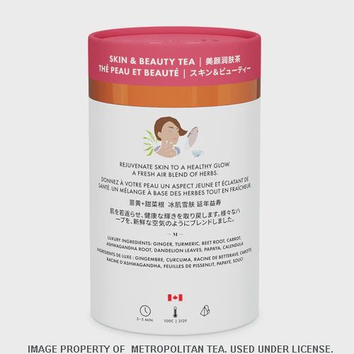 Metropolitan Tea M21 - Skin &amp; Beauty Tea 12pk