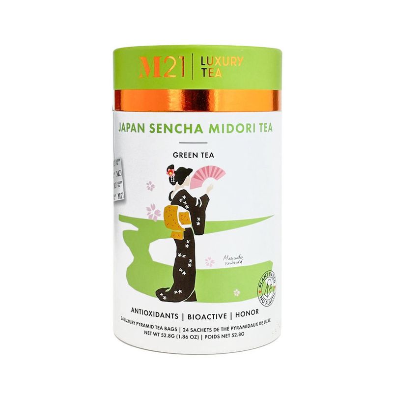 Metropolitan Tea M21 - Japan Sencha Midori Tea 24pk