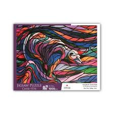 ART Salmon Hunter Jigsaw Puzzle