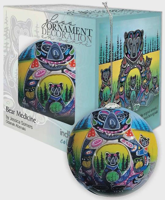 IC Tree Ornament - Bear Medicine