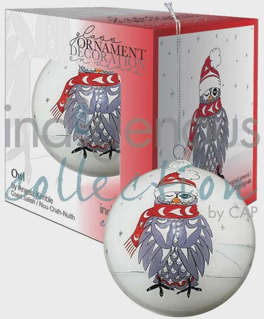 IC Ornament - Owl - Angela Kimble
