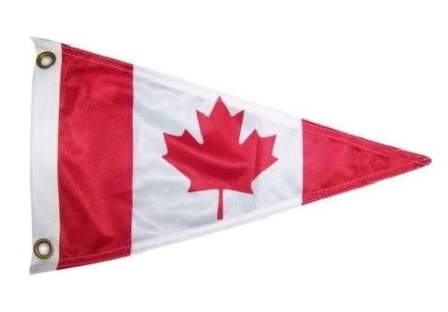 Pennant Flag 12x18 Canada