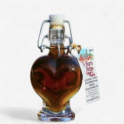Maple syrup 40 ml heart-shape