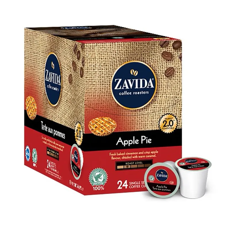 ZAVIDA Apple Pie medium roast coffee - 24ct