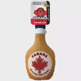Plush Dog Toy - Maple Syrup