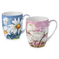McIntosh Morning Flowers 2-Mug set