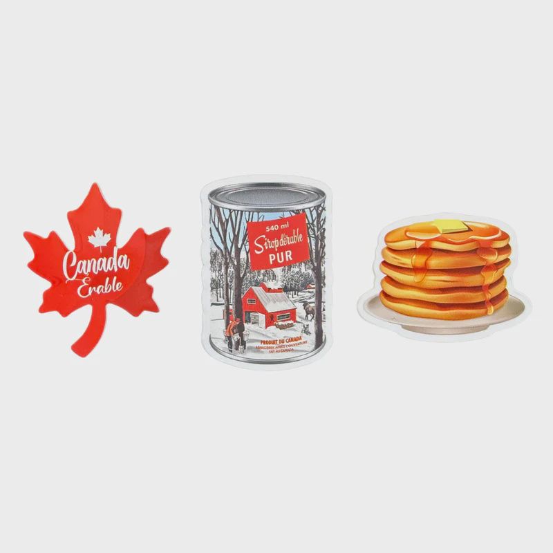 3-Pack Maple Syrup Magnet Set