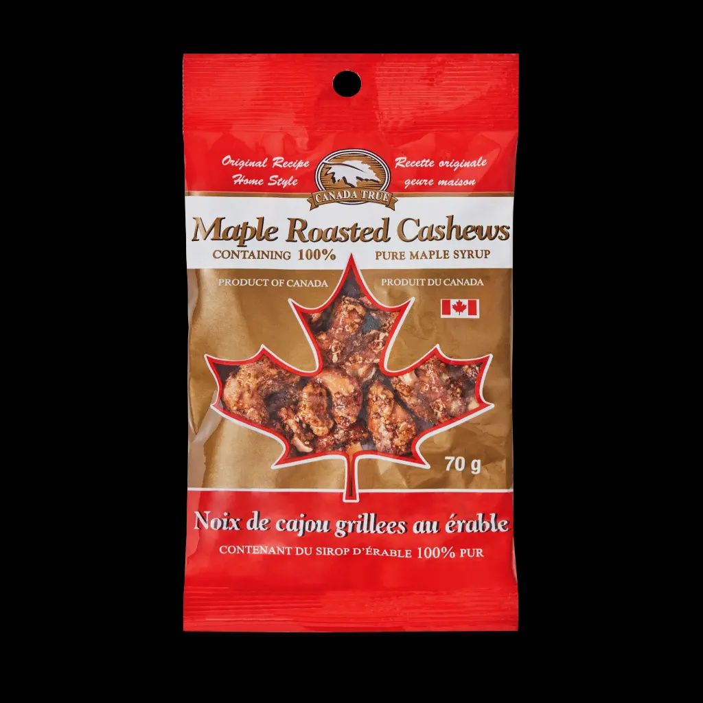 Maple Covered Cashews - 70g