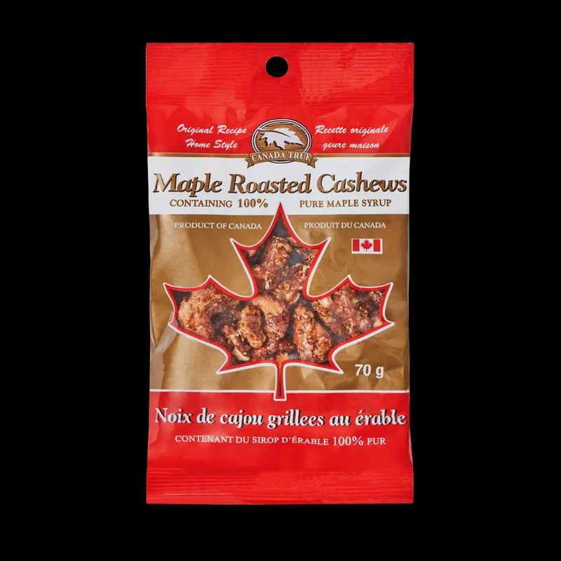 Maple Covered Cashews - 70g