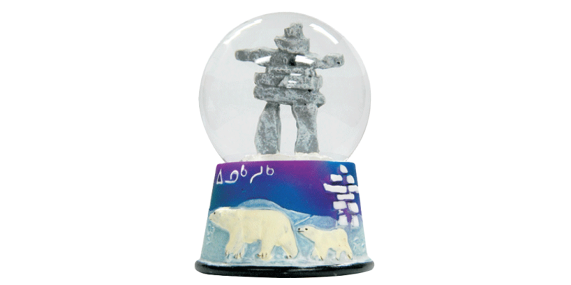 Snow Globe - Inukshuk 45mm