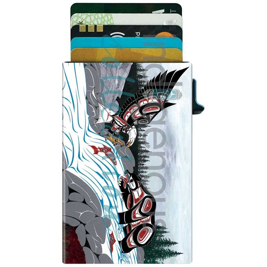 IC - RFID Metal Card Holder - Cycle of Life