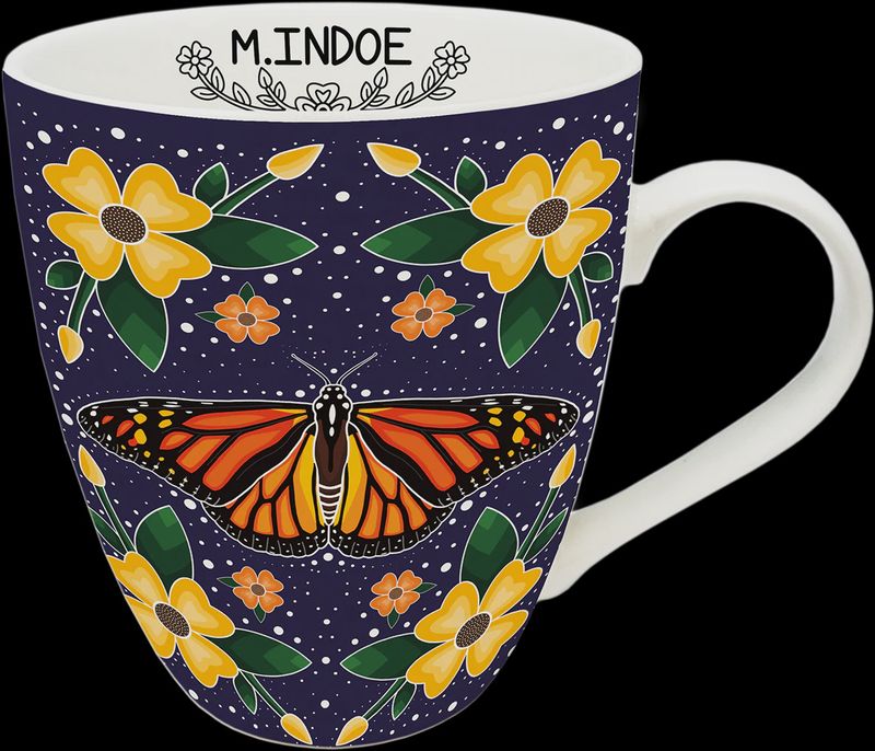 IC - Monarch Butterfly Mug - 18oz.