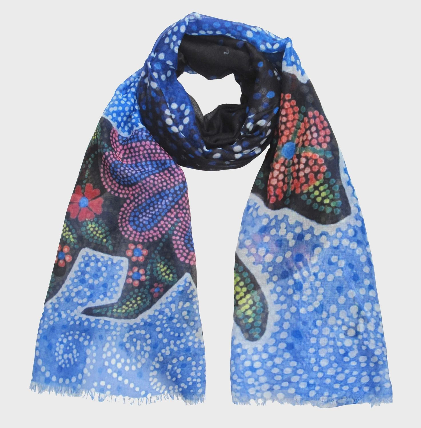 ART Eco Scarf - Celestial Bear - Kim McDonough