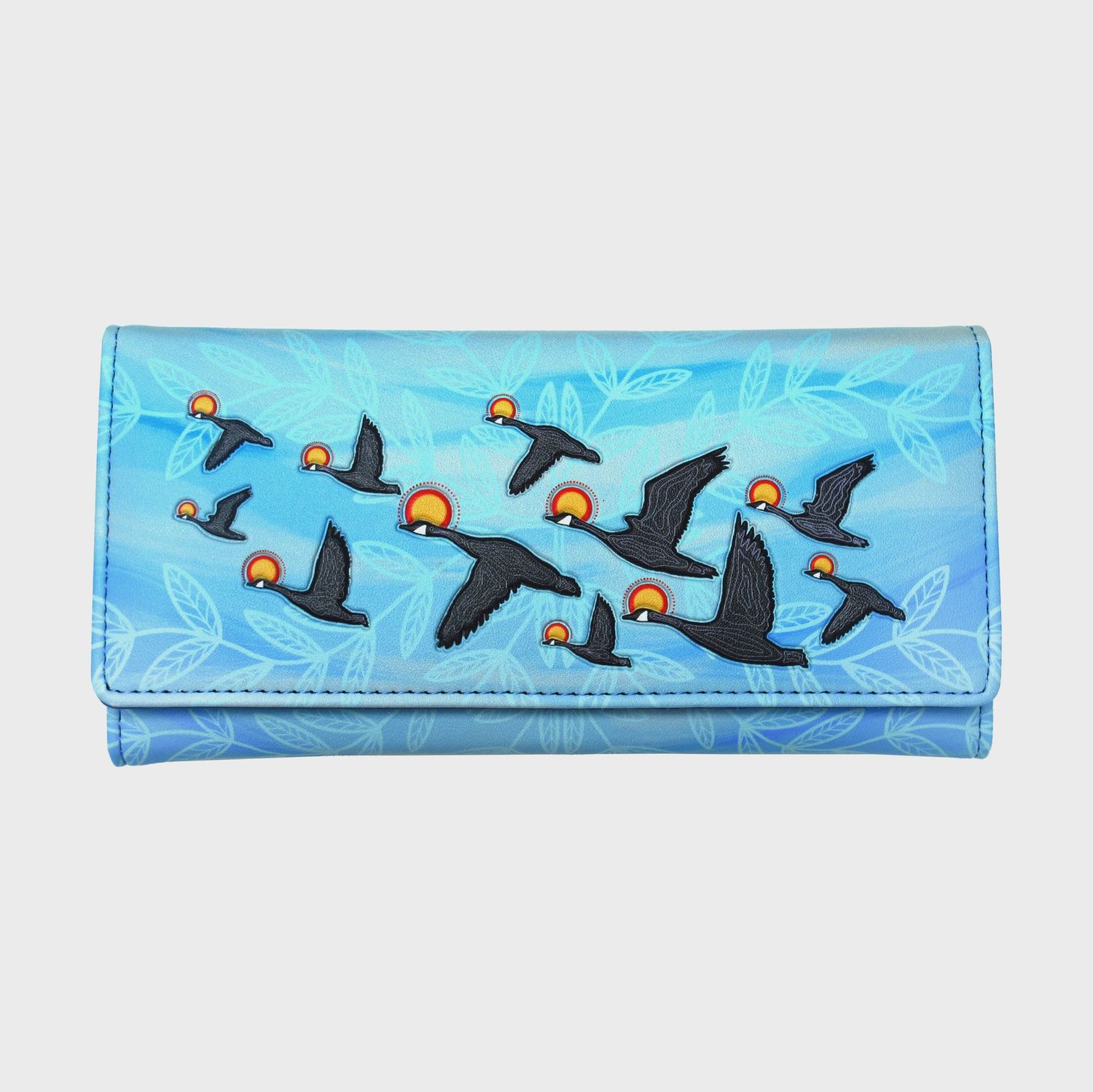 ART Ladies Wallet - Niskak Geese - Eruoma Awashish