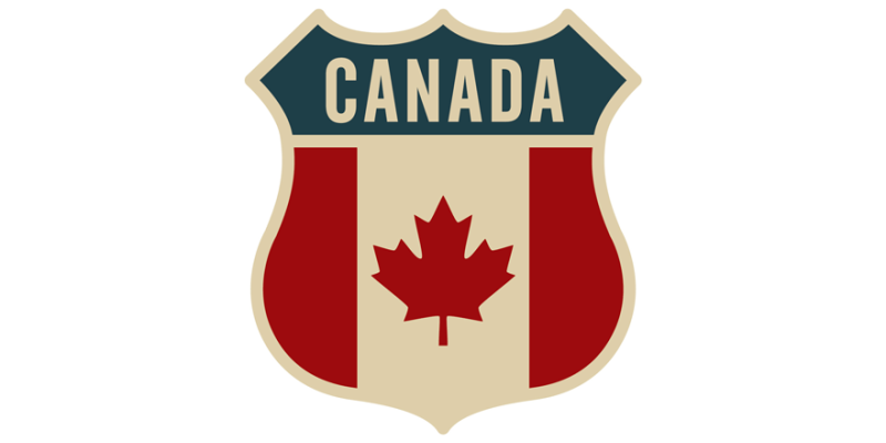 Canada Shield Bumper Sticker