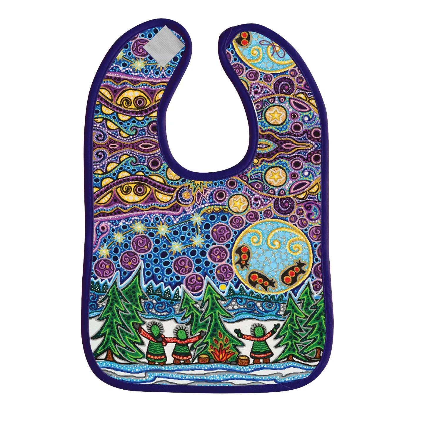 ART Guidance Moon Baby Bib