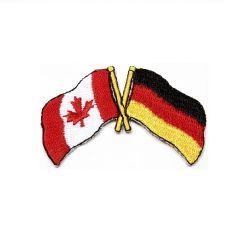 Canada/Germany Flag Patch