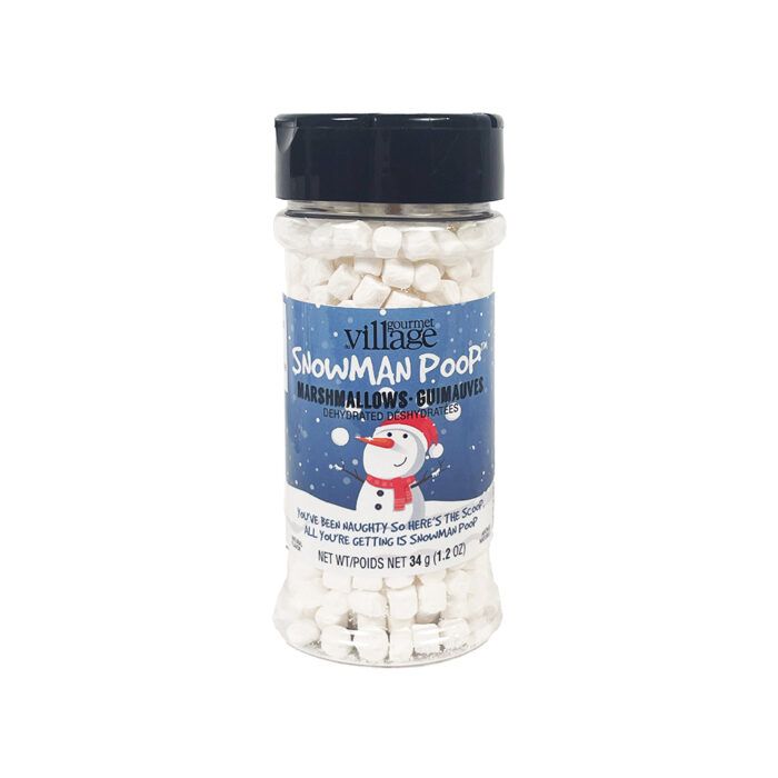 Snowman Poop Marshmallows
