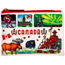 Canada Icons Coin Wallet