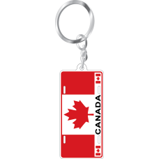 Canada Flag Keychain