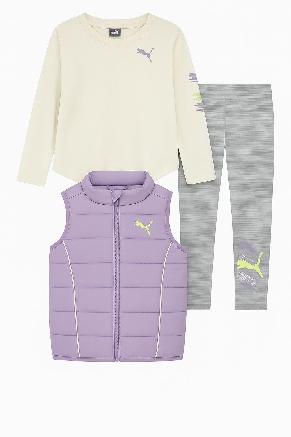 Puma Youth Girls 3 Piece Set Puma Youth Girls 3 Piece Set