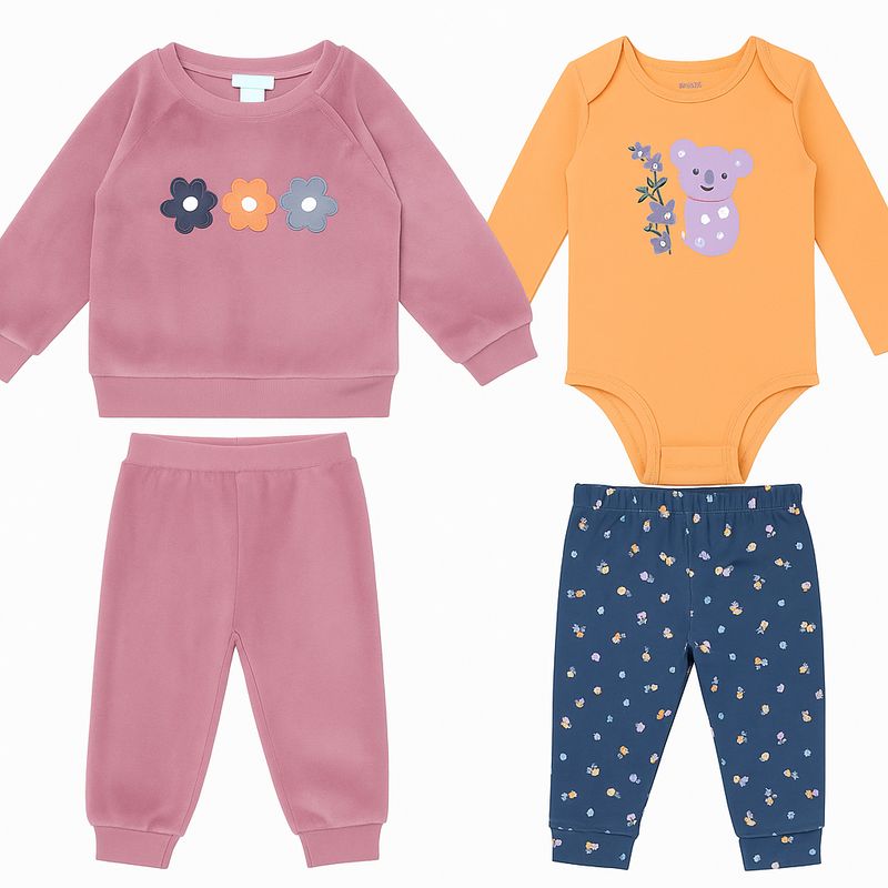 Pekkle Girls 4 Piece Set