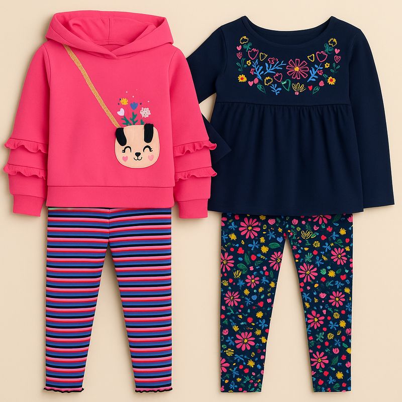 KHQ Girl 2 Set/4 Pieces