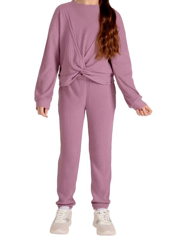 Gerry Youth Waffle Top & Bottom Active Set