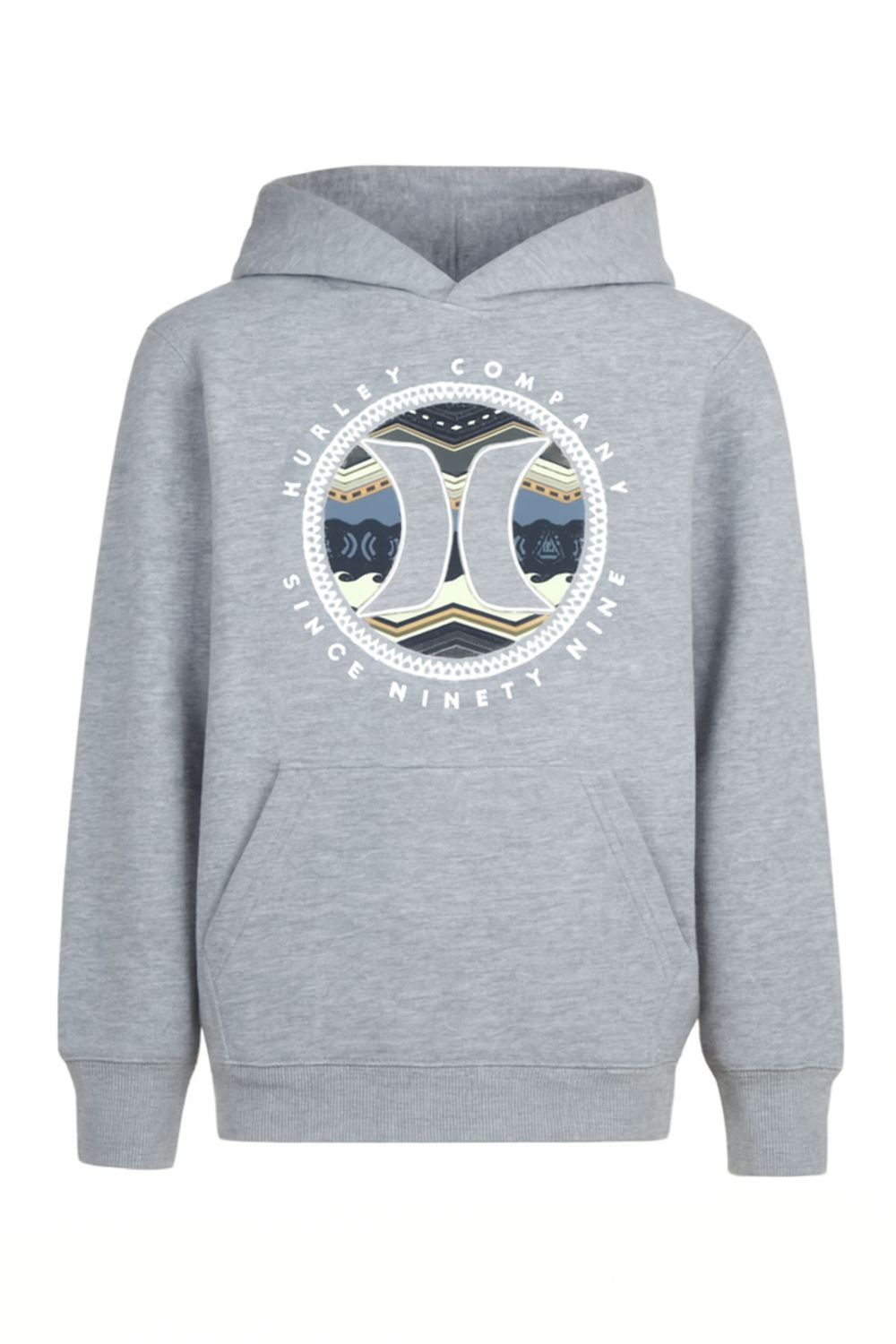 Hurley Youth Gray Pullover Hoodie