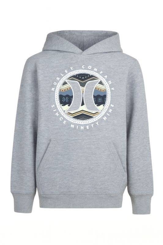 Hurley Youth Gray Pullover Hoodie