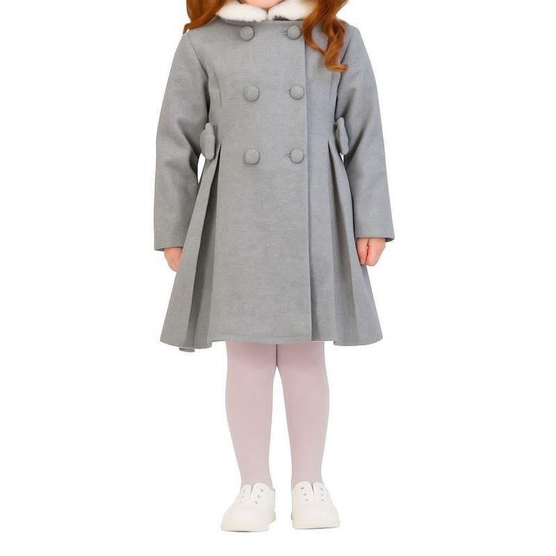 Biscotti Girls Gray Coat