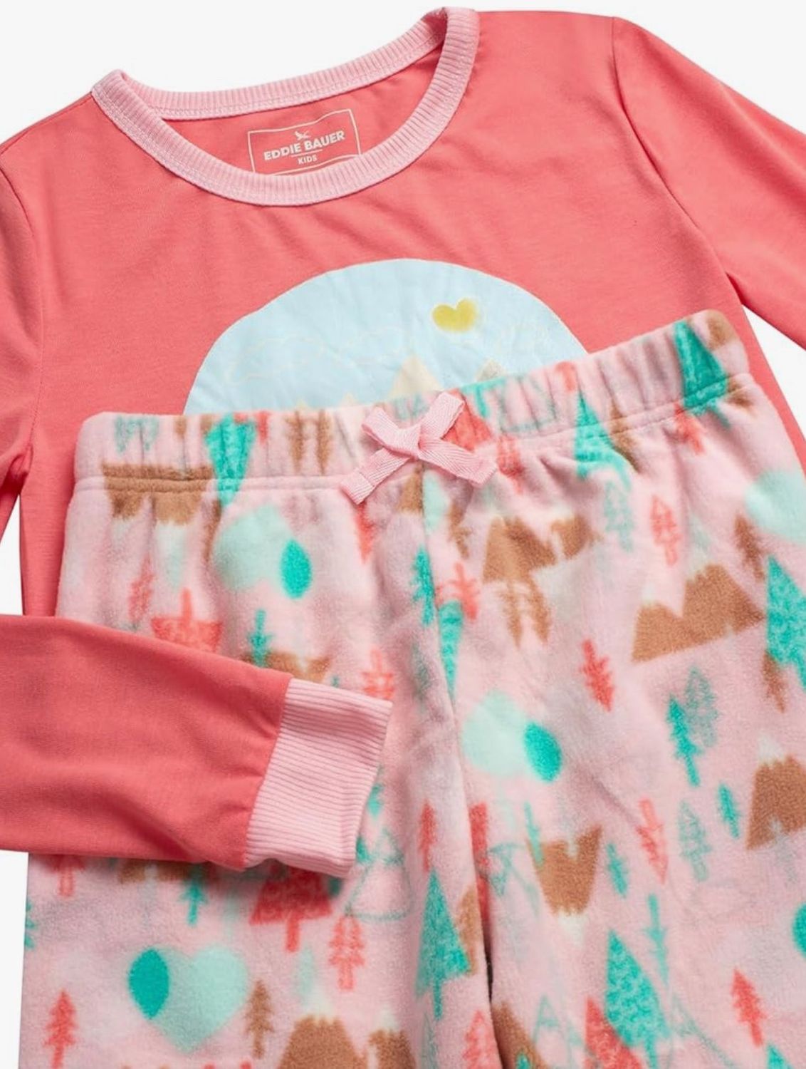 Eddie Bauer 2 Pack Girls Pajama Fleece